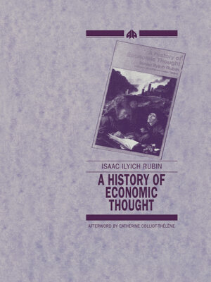 cover image of History of Economic Thought